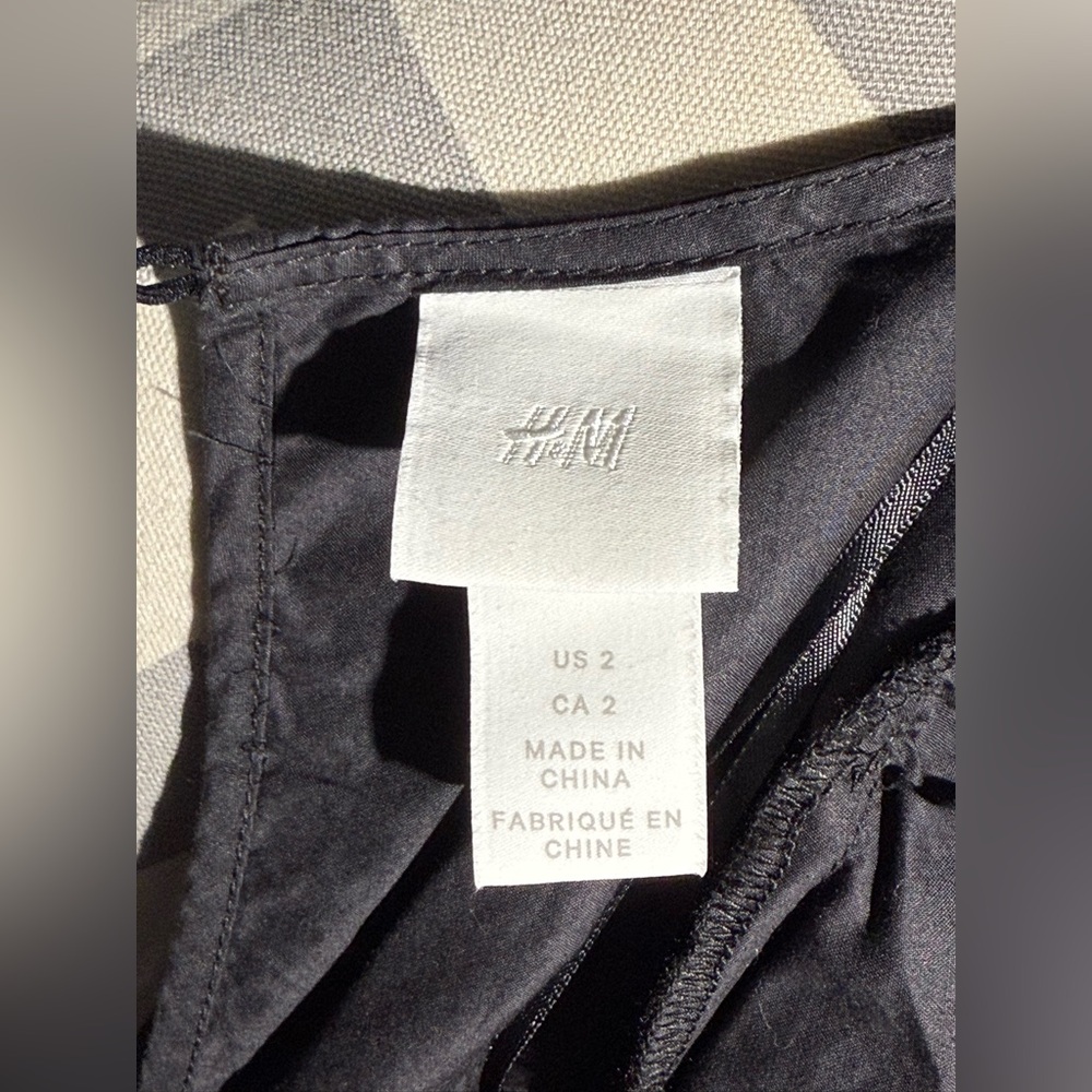 H&M Black Long Sleeve Dress - Picture 10 of 12